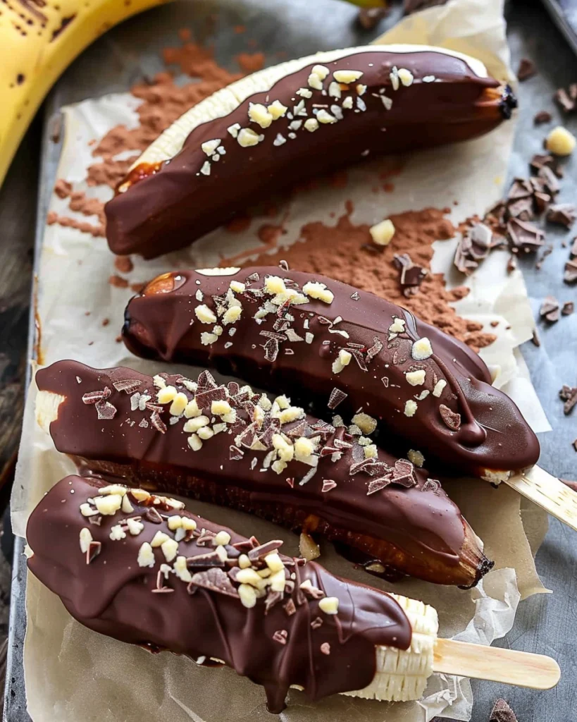 Chocolate Dipped Bananas