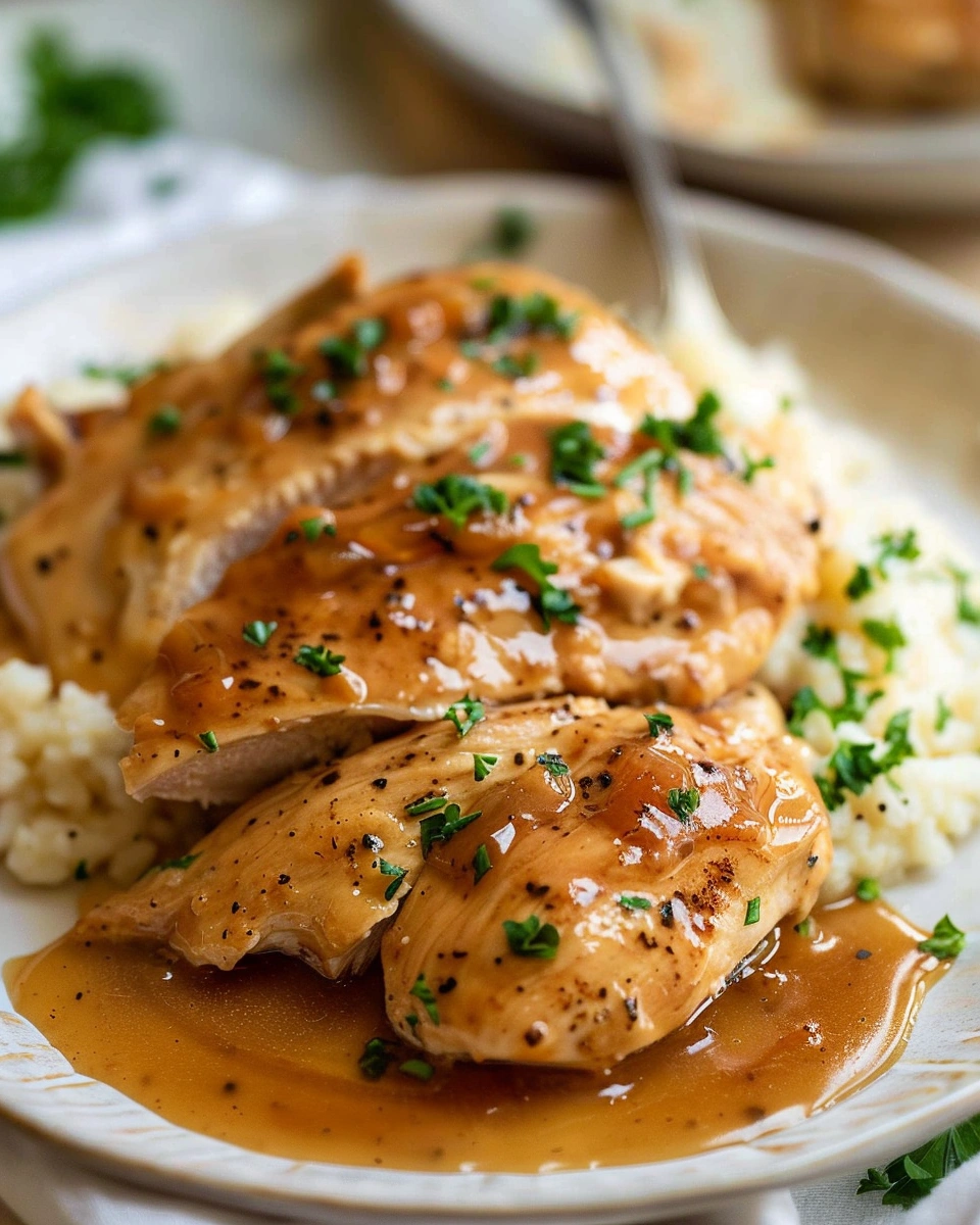 Crock Pot Honey Mustard Chicken