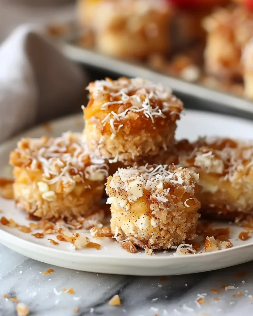Cinnamon Apple Cottage Cheese Bites