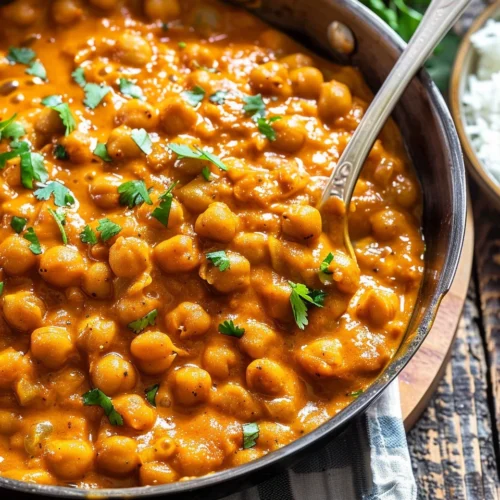 Indian Butter Chickpeas