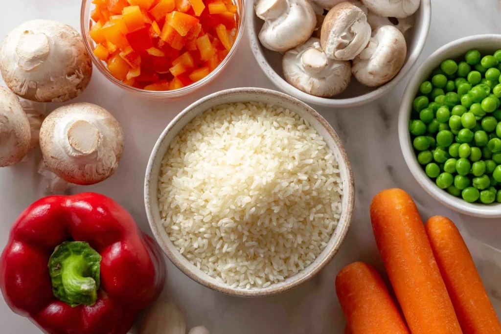 Nasi Goreng (Indonesian Fried Rice) Ingredients