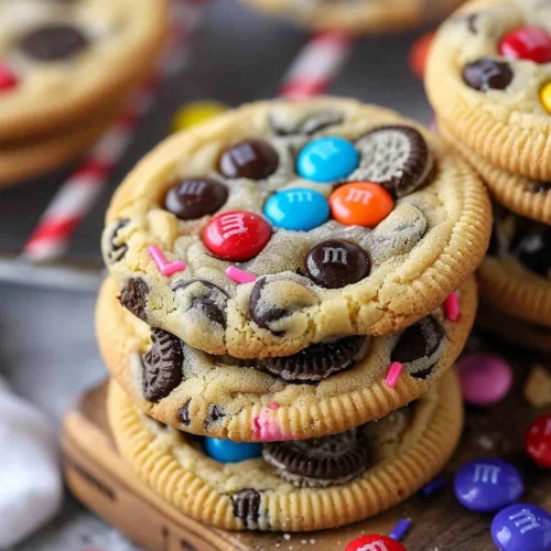 Oreo m&m’s Cookies