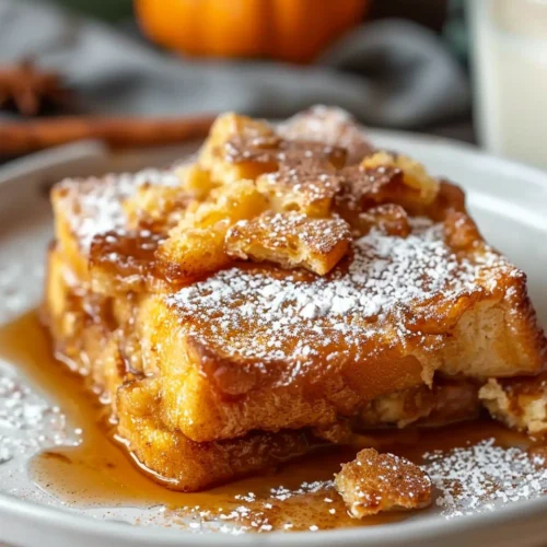 Pumpkin Spice French Toast Casserole Recipe