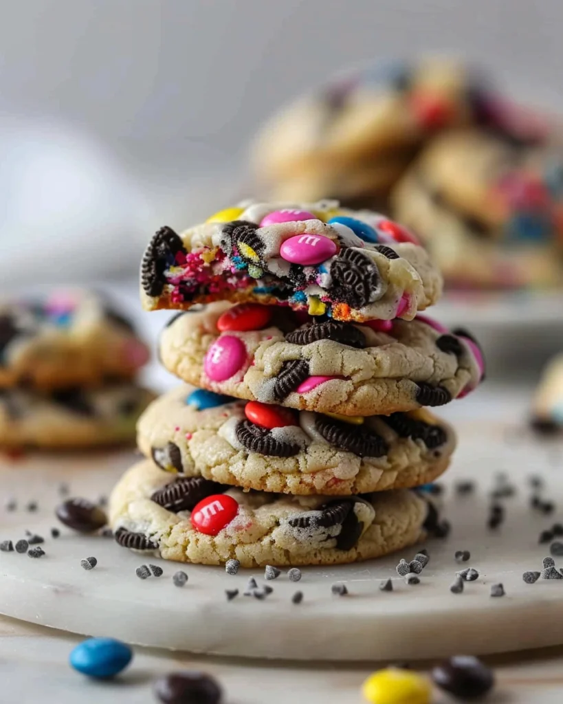 Oreo m&m’s Cookies