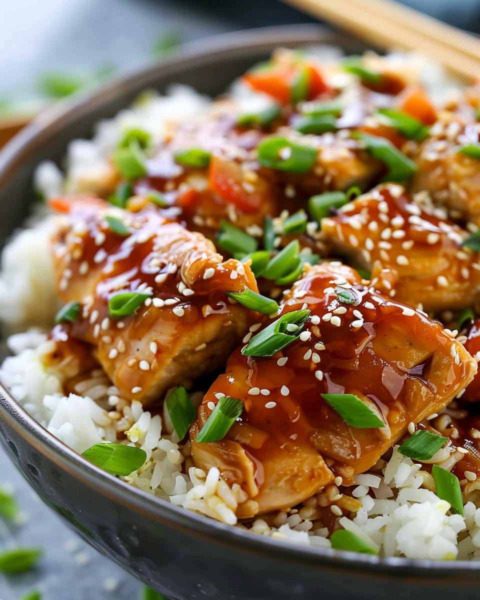 Slow Cooker Teriyaki Chicken
