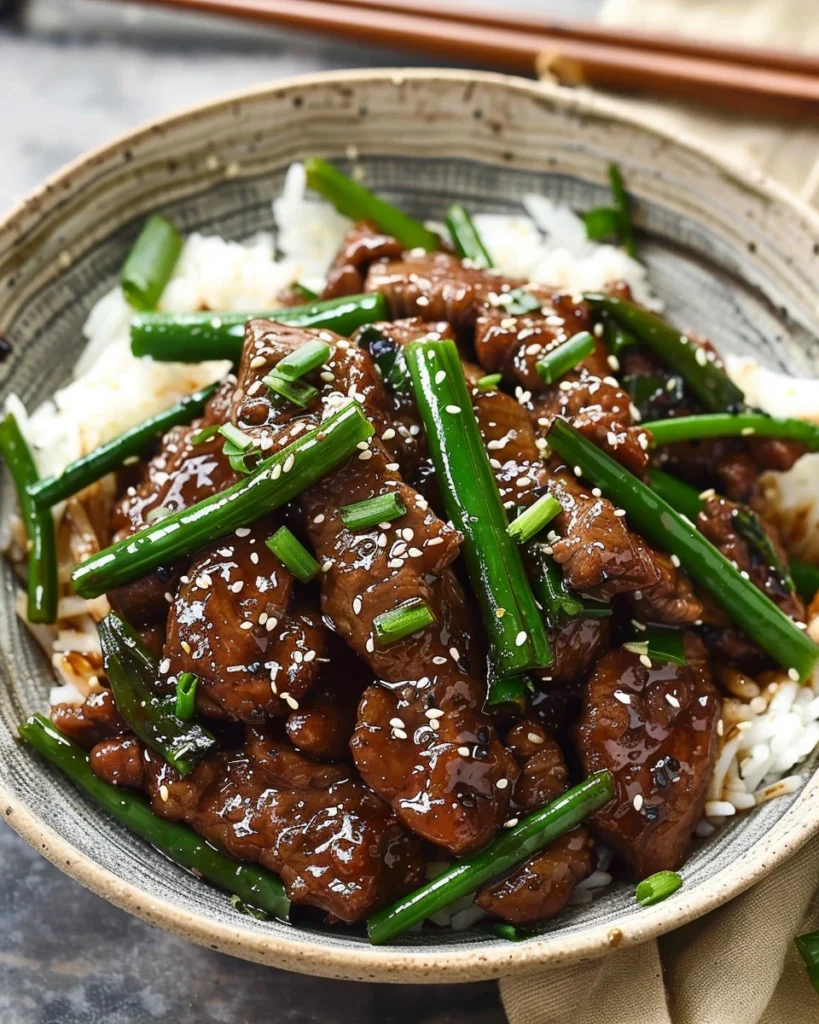 Mongolian Beef