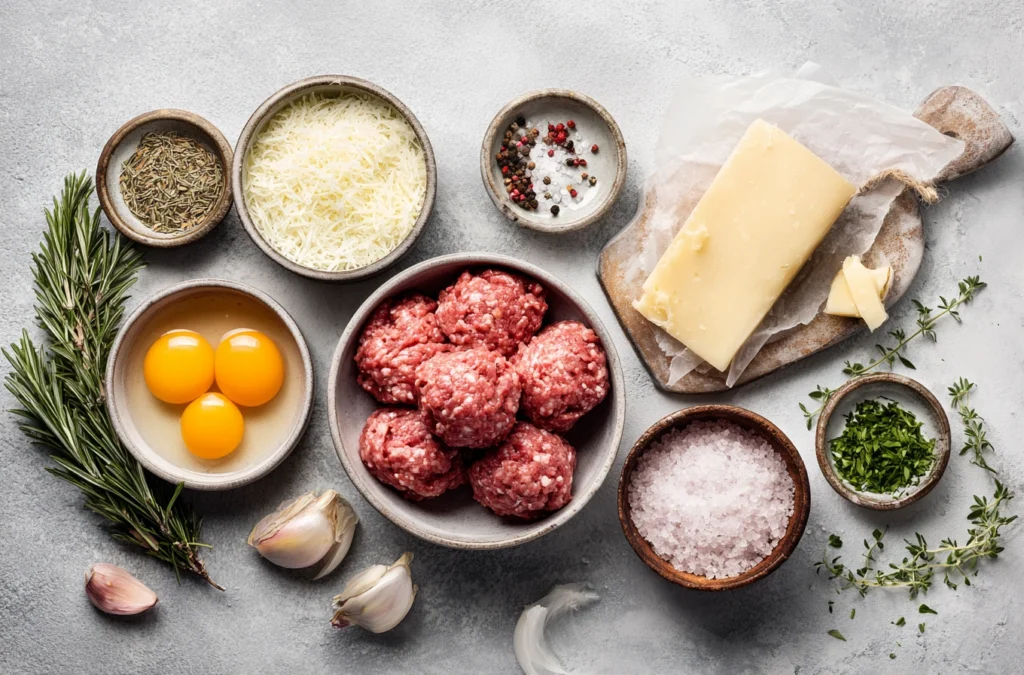 Swedish Meatballs Ingredients