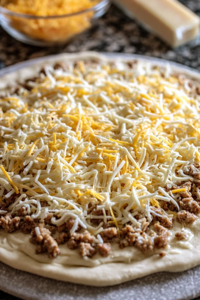 Taco Pizza Process
