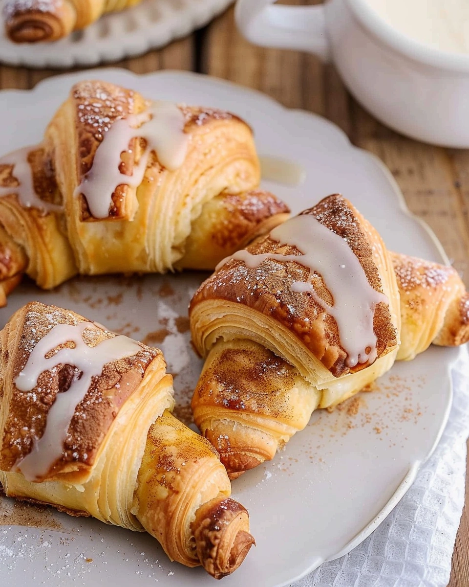 Cinnamon-Swirled Crescent Rolls