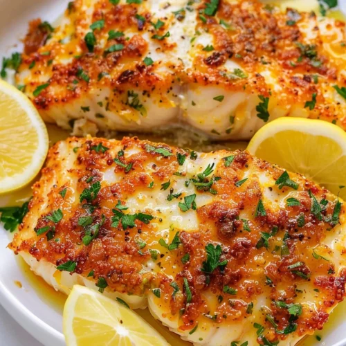 Lemon Garlic Butter Baked Cod Ingredients