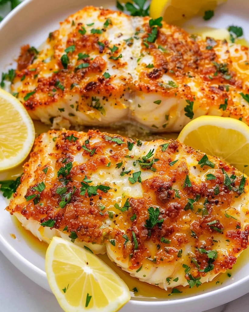 Lemon Garlic Butter Baked Cod Ingredients