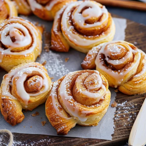 Cinnamon-Swirled Crescent Rolls