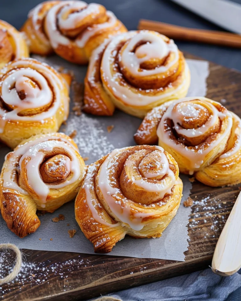 Cinnamon-Swirled Crescent Rolls