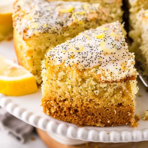 Lemon Poppyseed Coffee Cake