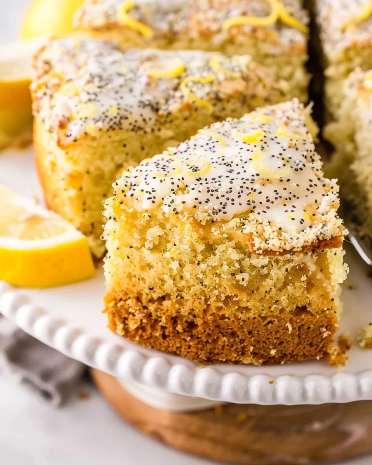 Lemon Poppyseed Coffee Cake