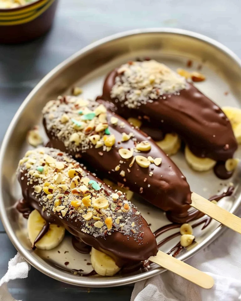 Chocolate Dipped Bananas