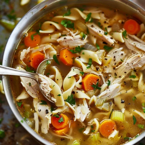 Cold Fighting Chicken Noodle Soup