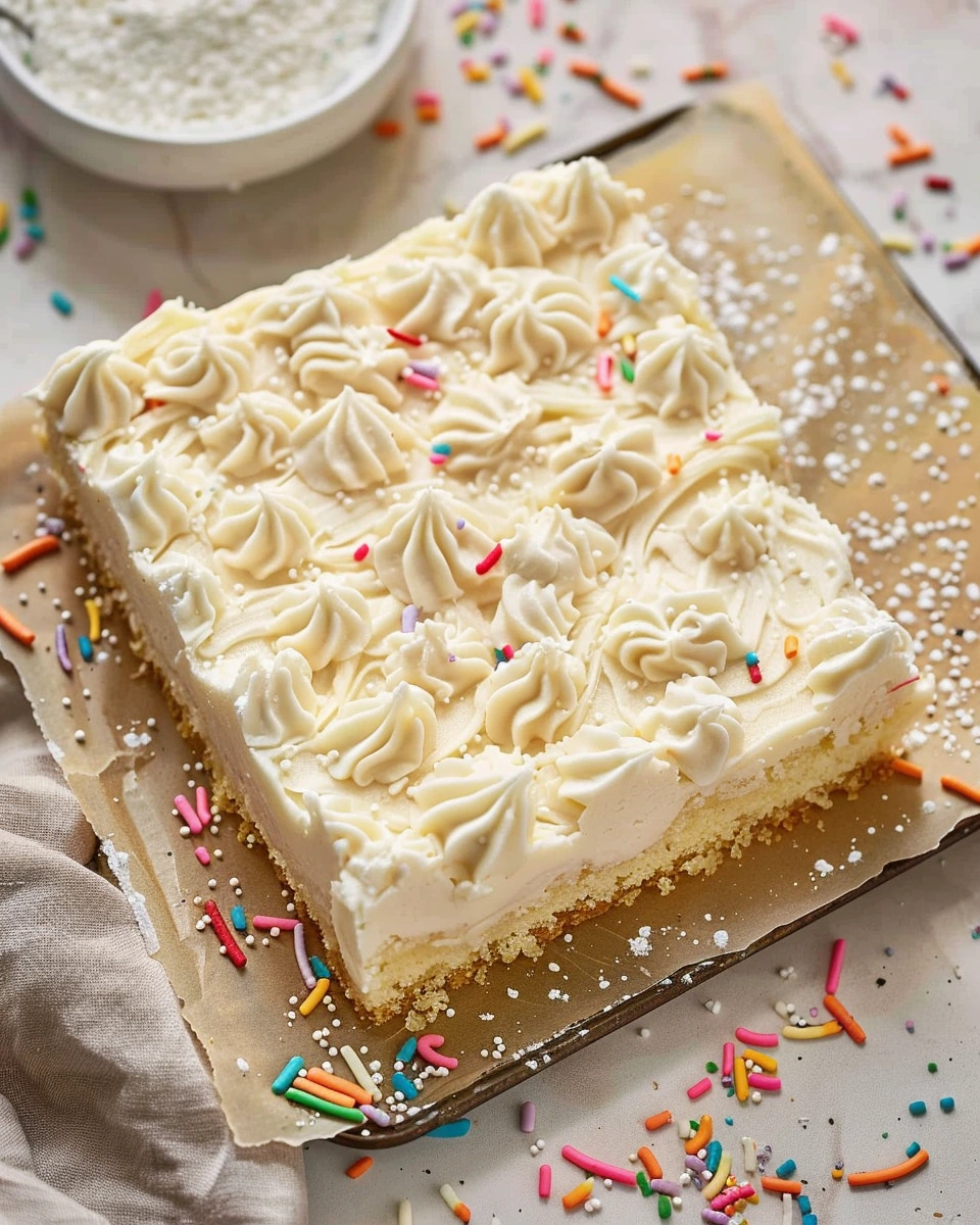 Frosted Sugar Cookie Bars