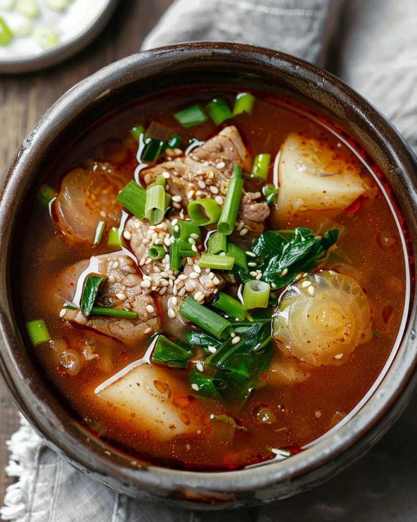 Korean Winter Soup