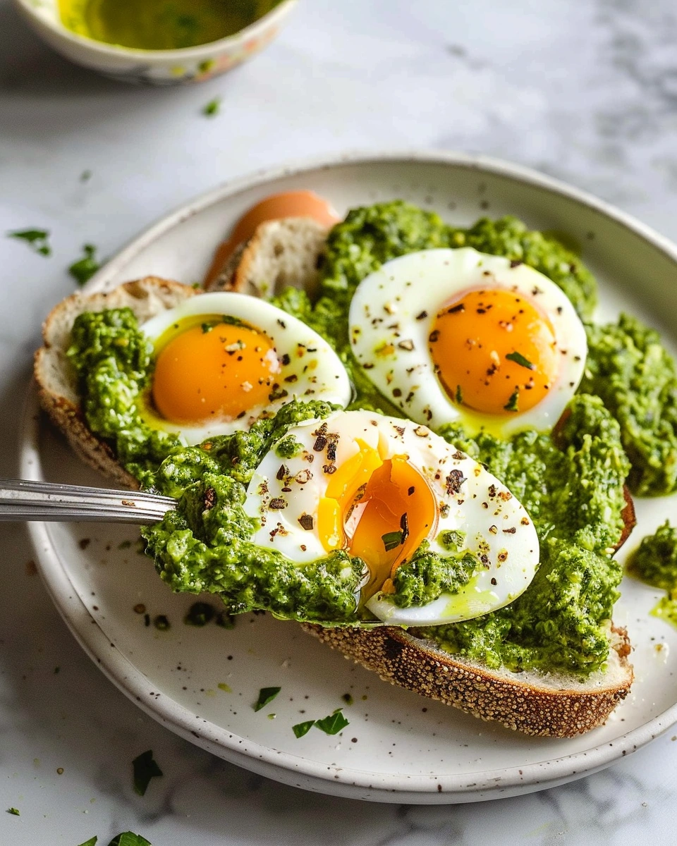 Pesto Eggs
