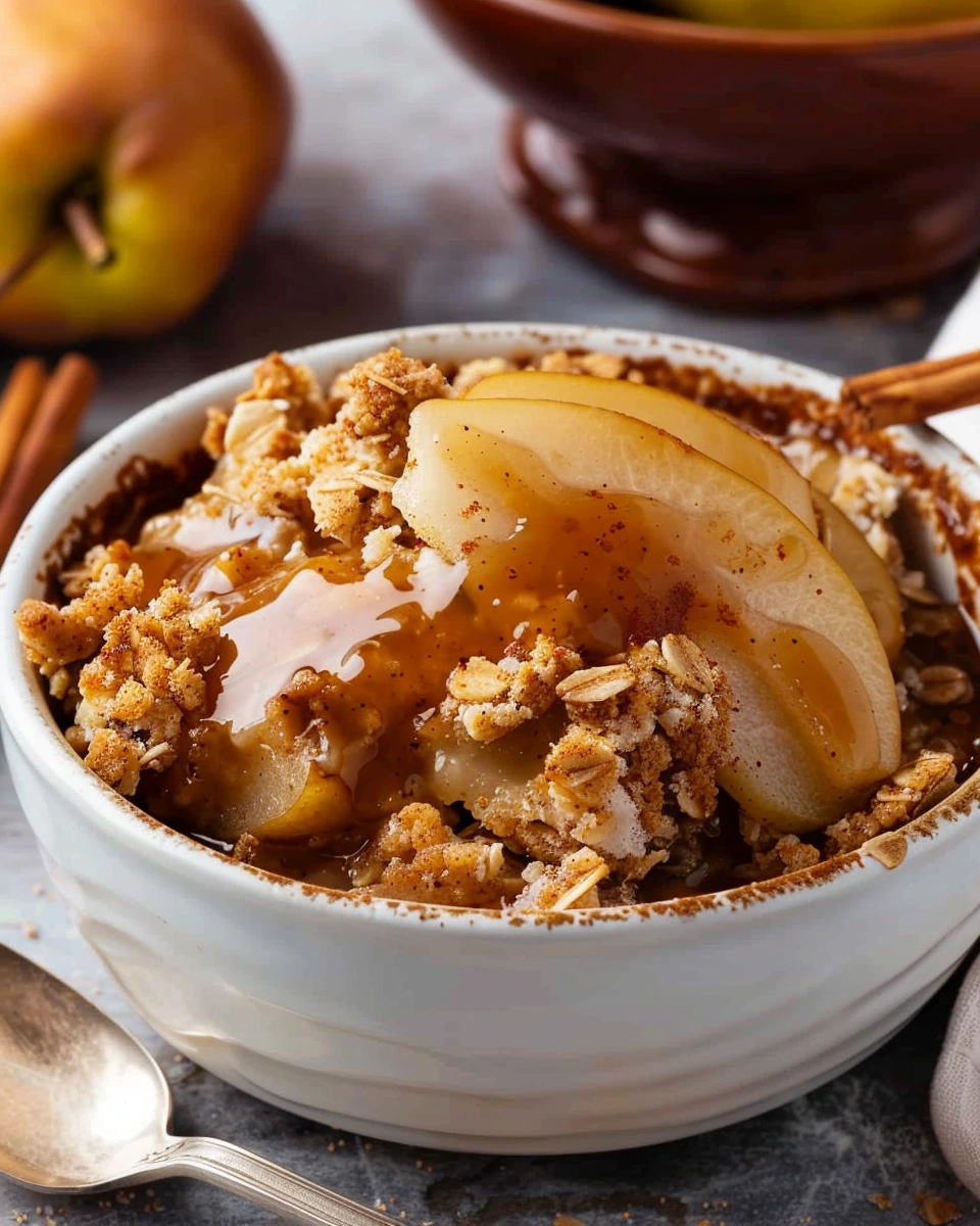 Spiced Pear Crisp