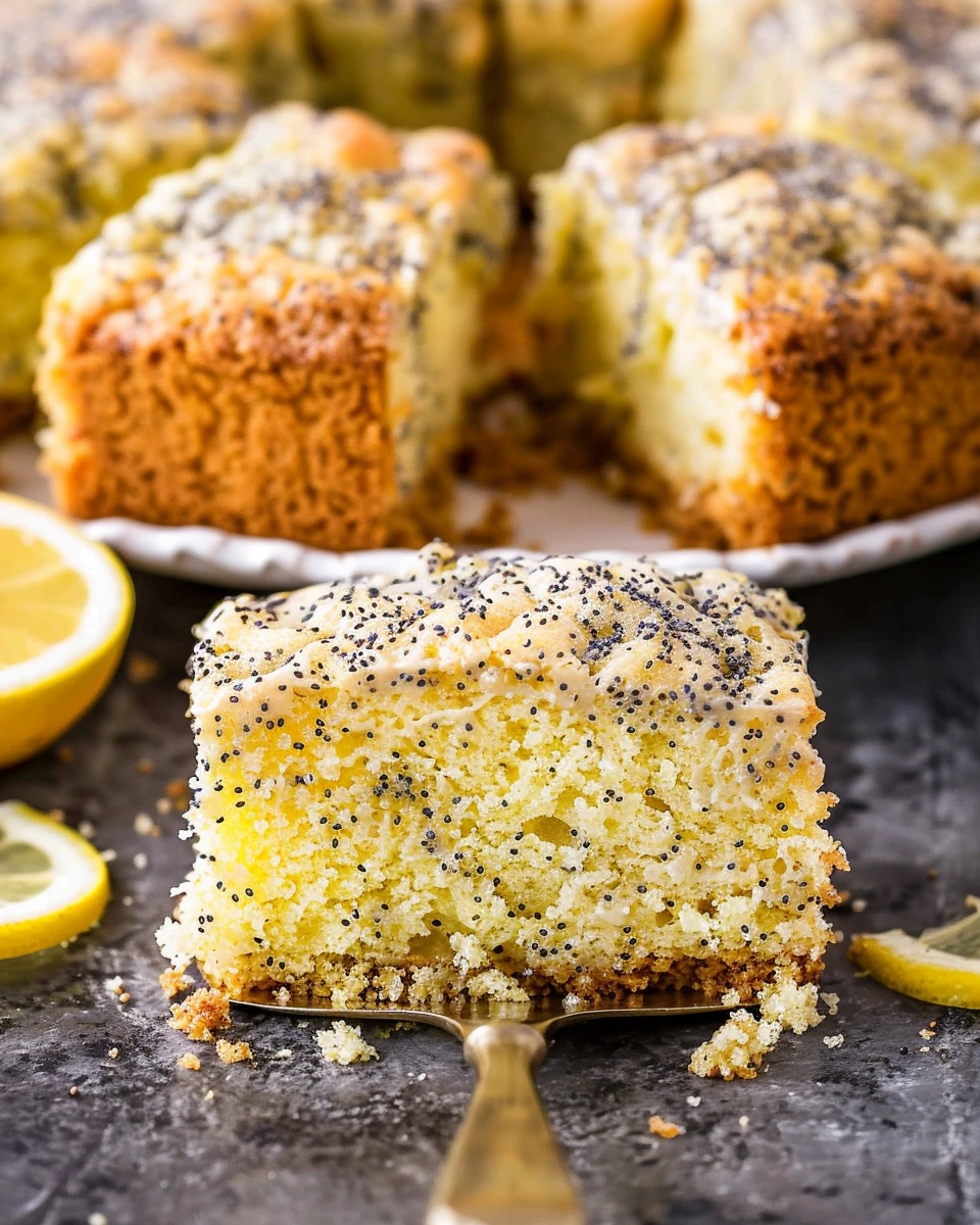 Lemon Poppyseed Coffee Cake