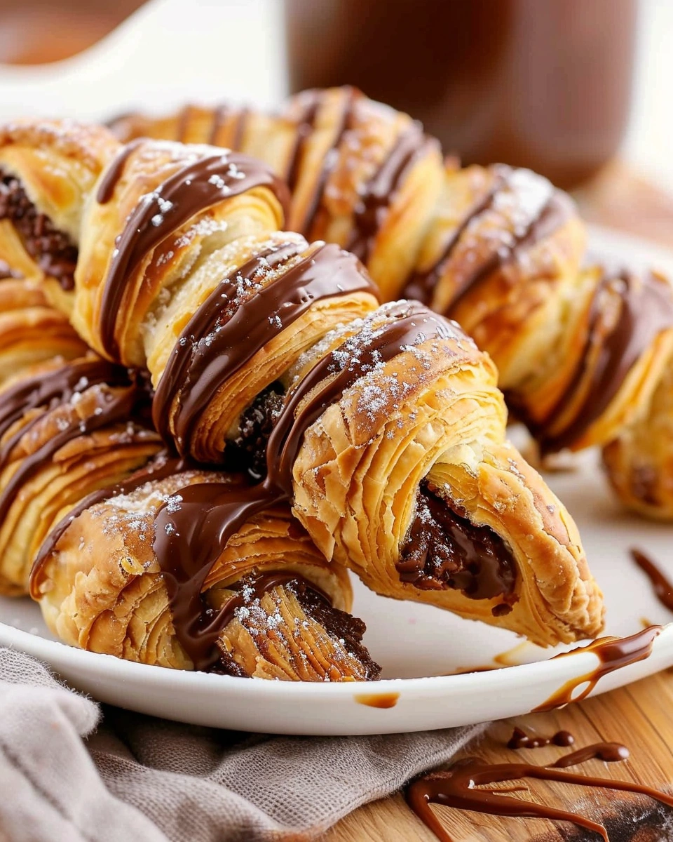 Nutella Pastry Twists