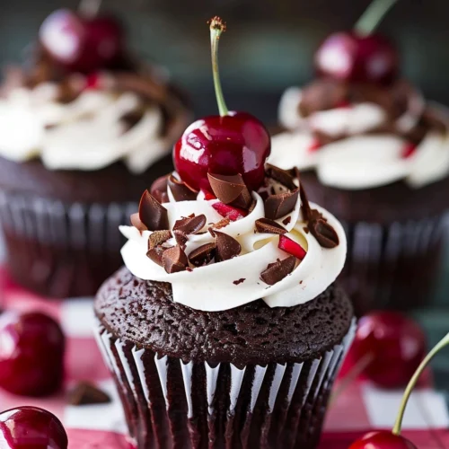 Black Forest Cupcakes