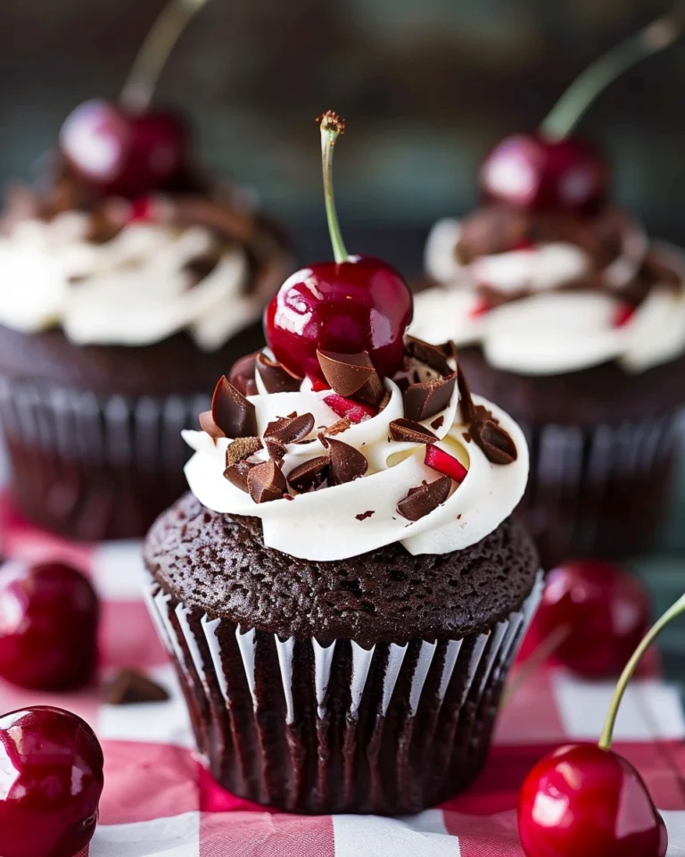 Black Forest Cupcakes