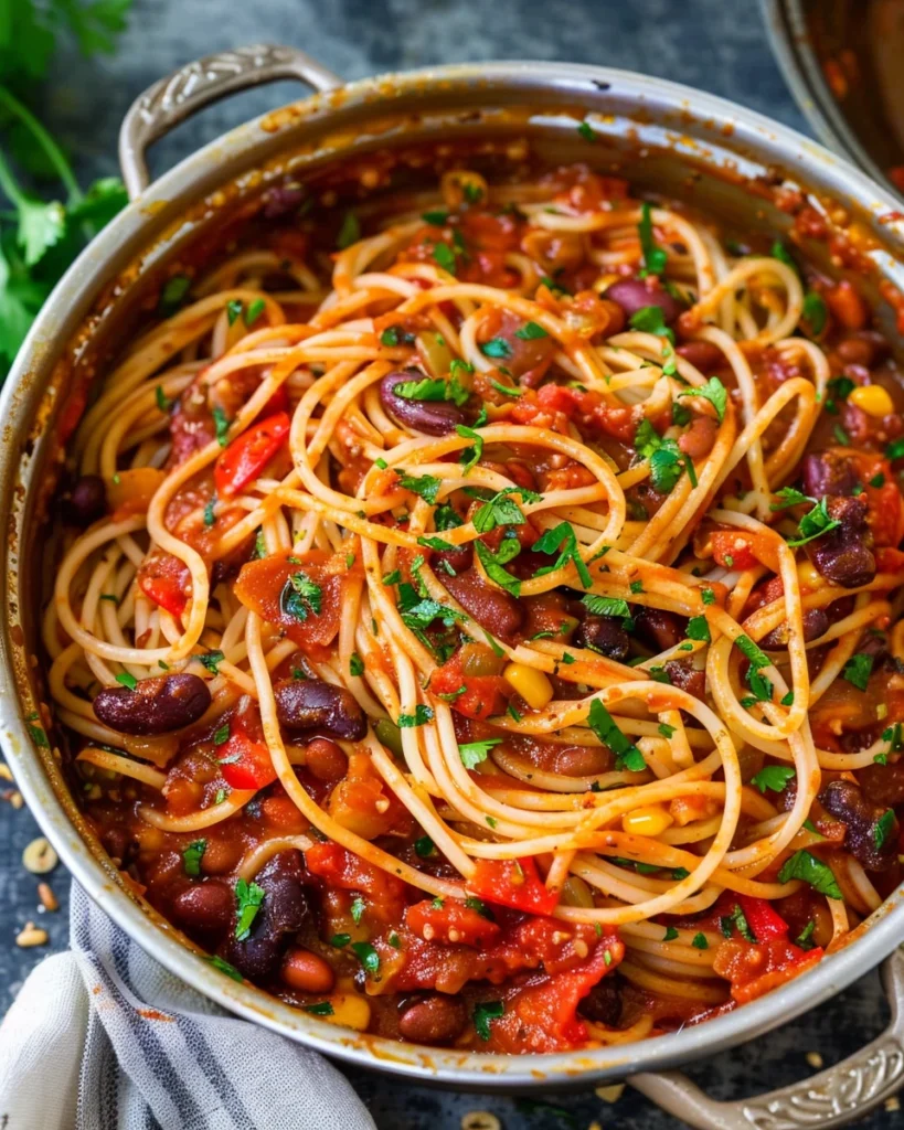 Vegan Chili-ghetti