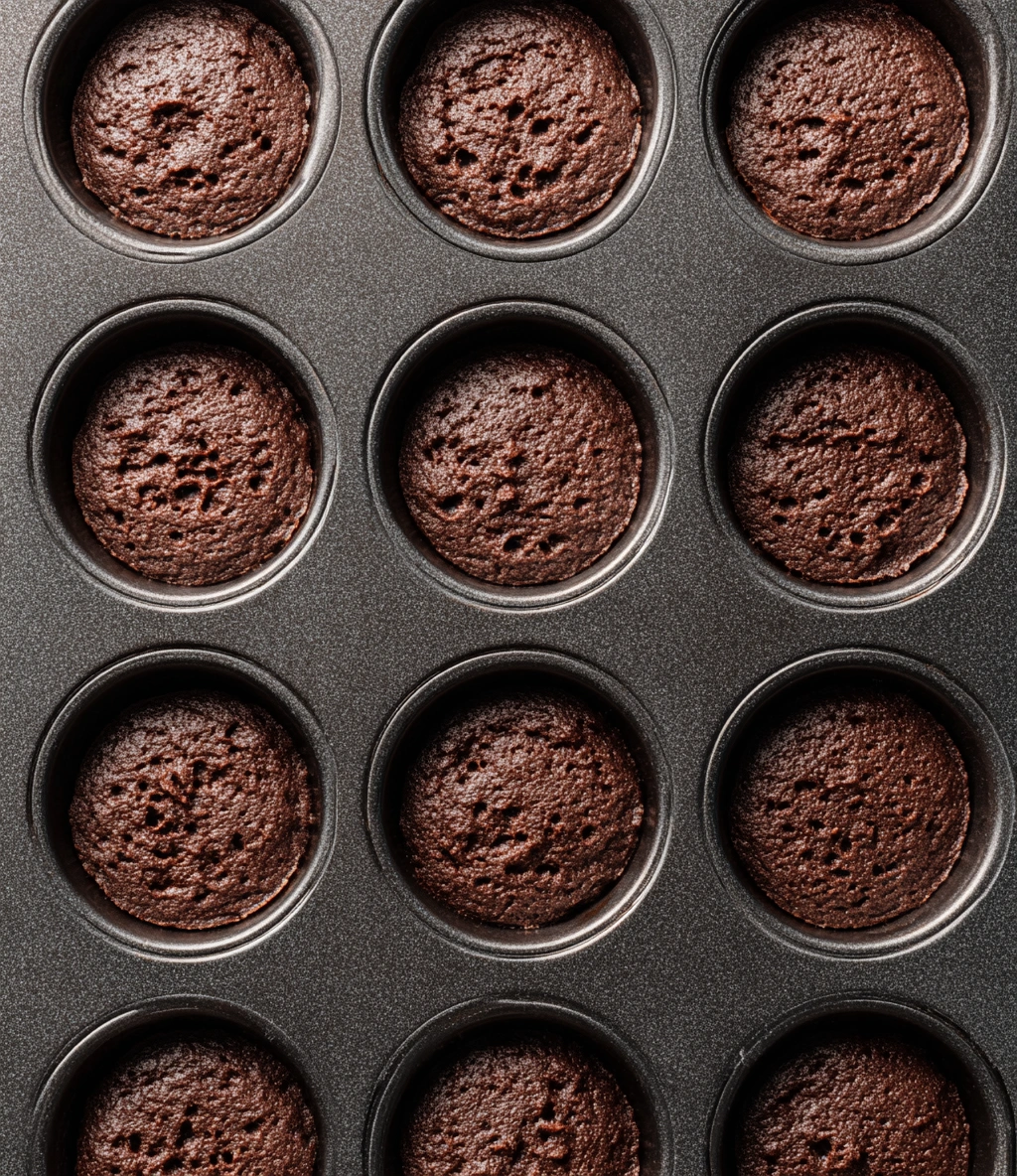 Black Forest Cupcakes Process