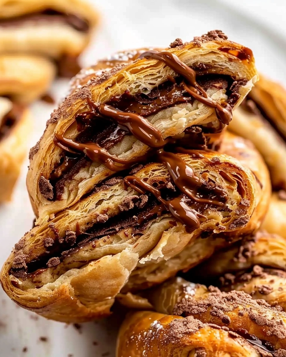 Nutella Pastry Twists