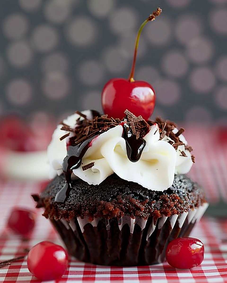 Black Forest Cupcakes