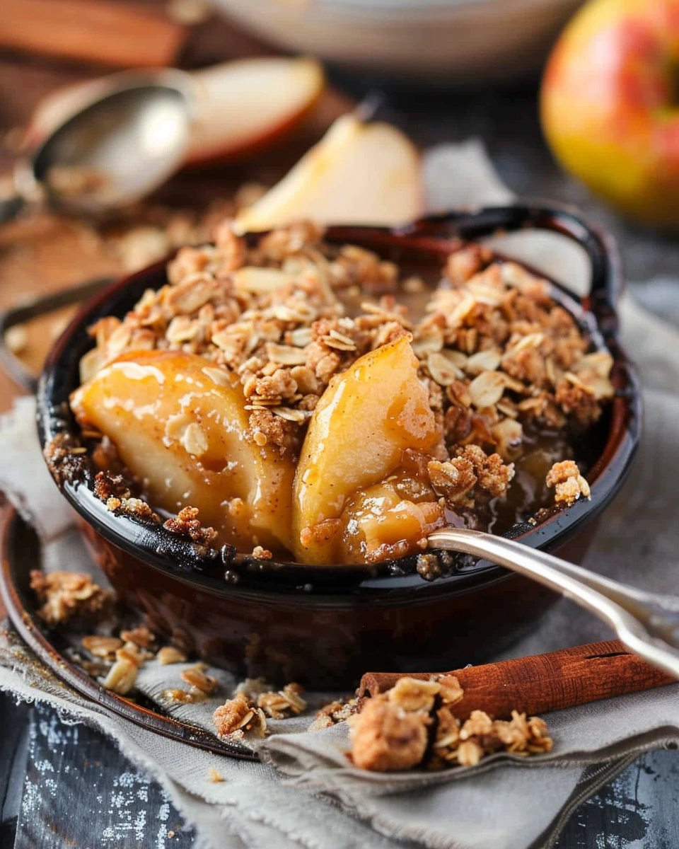 Spiced Pear Crisp