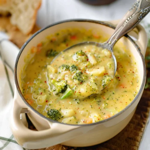 Broccoli Potato Cheese Soup
