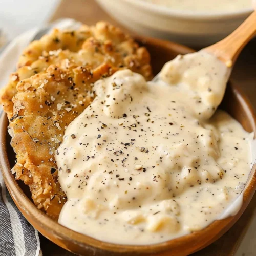 Creamy Peppered White Gravy