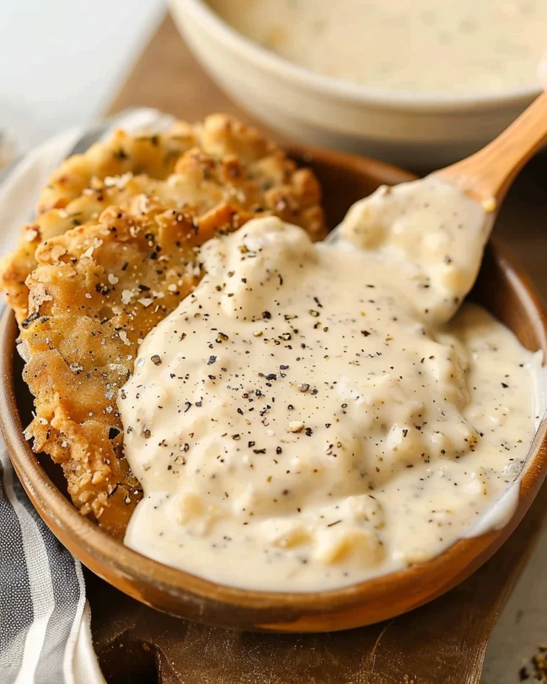 Creamy Peppered White Gravy