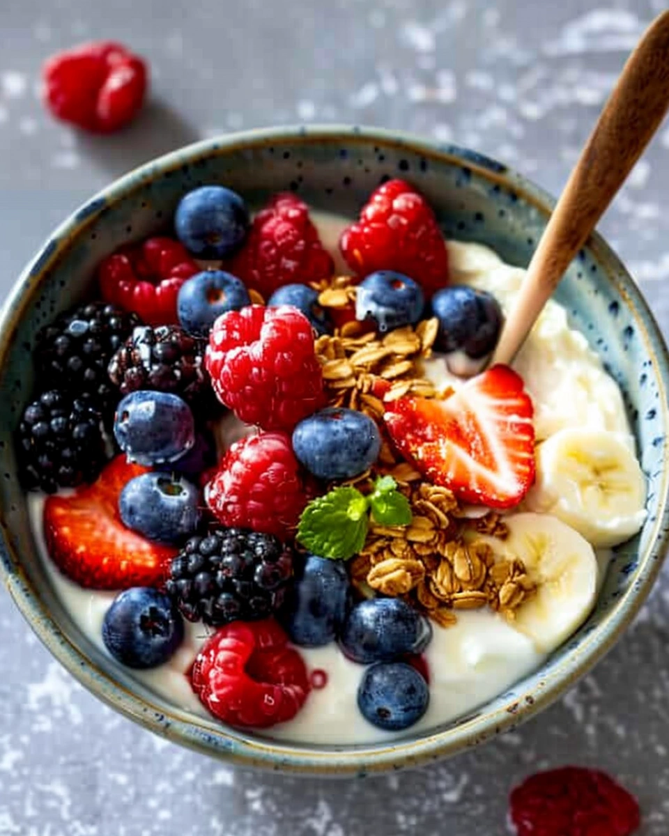 Greek Yogurt Bowls with Berries