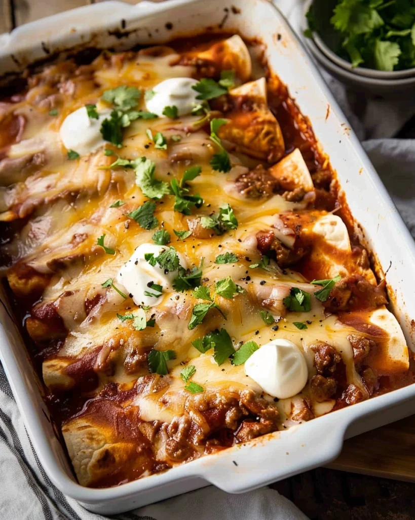 Beef Enchiladas