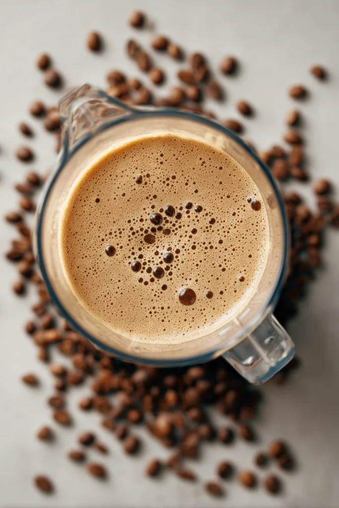Coffee Protein Shake Recipe Process