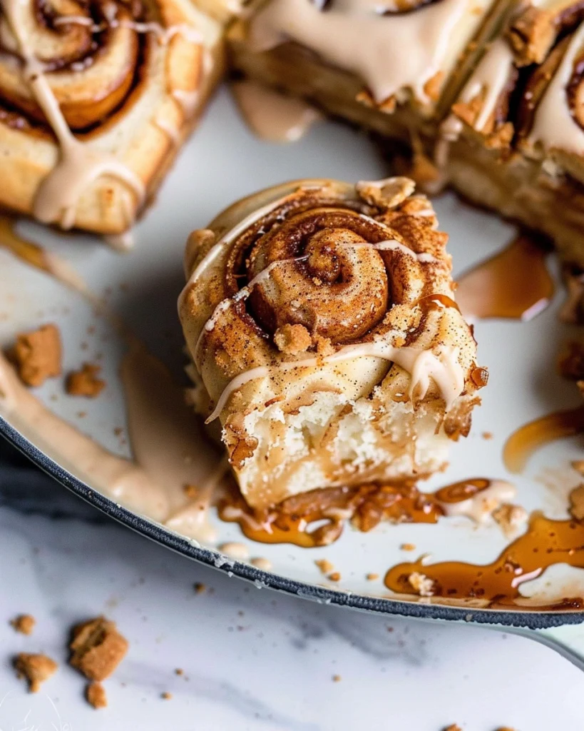 Biscoff Cinnamon Rolls
