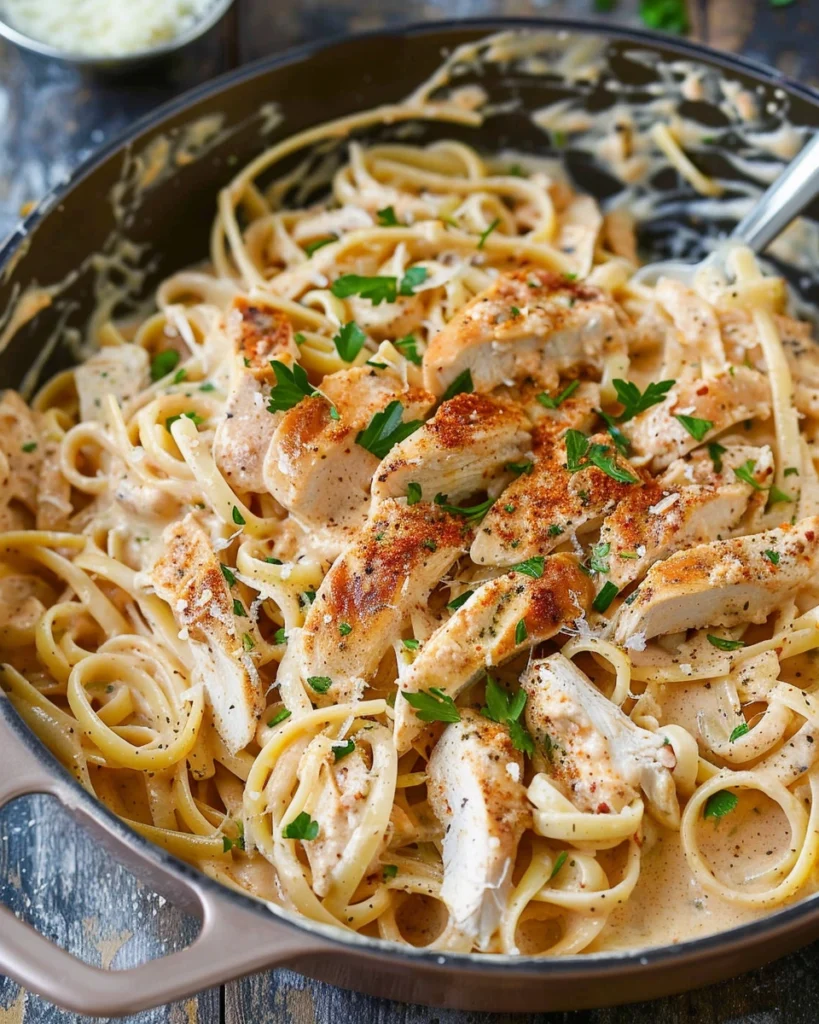 Creamy Cajun Chicken Pasta
