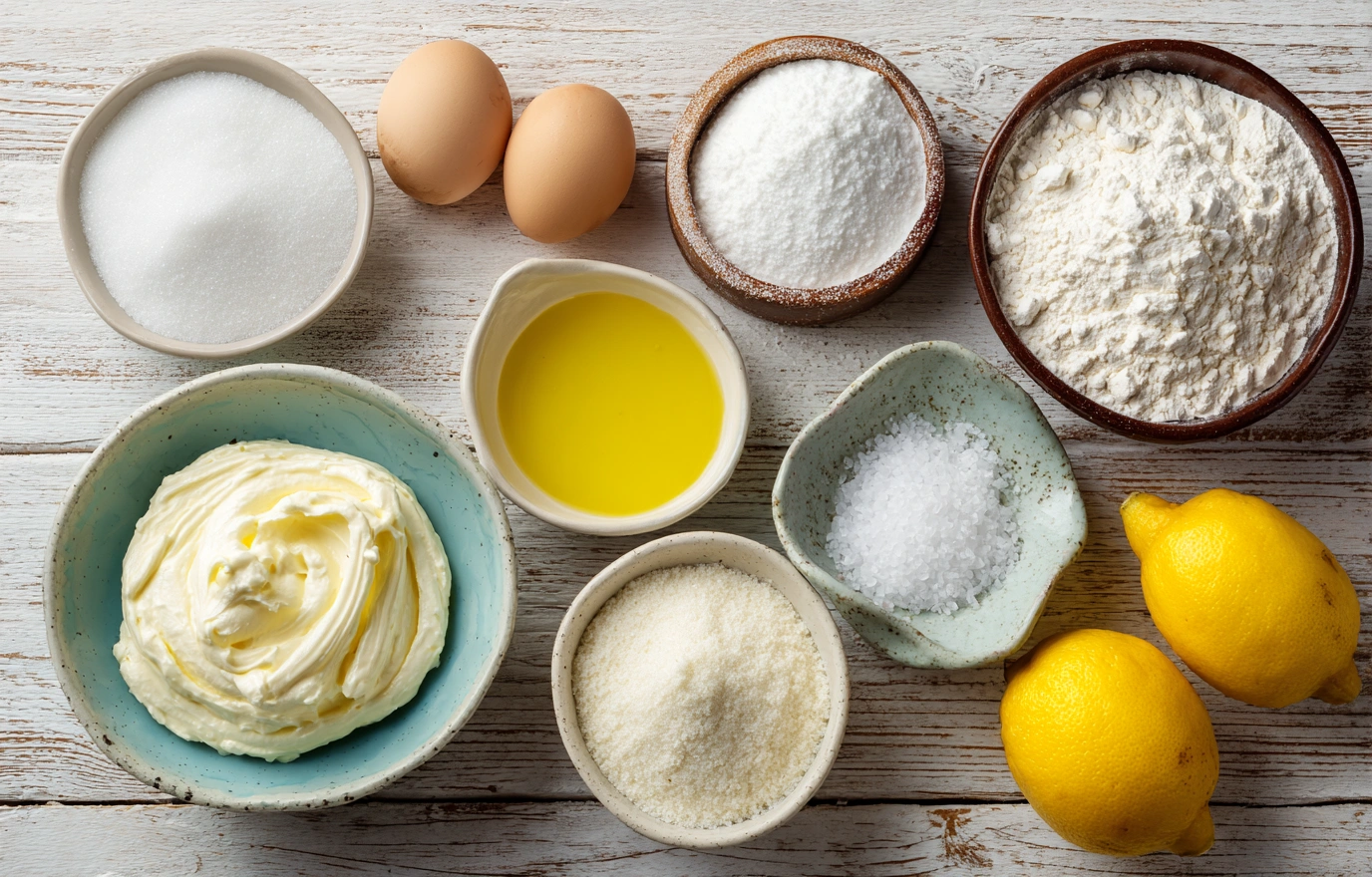 Fluffy Lemon Ricotta Pancakes Ingredients