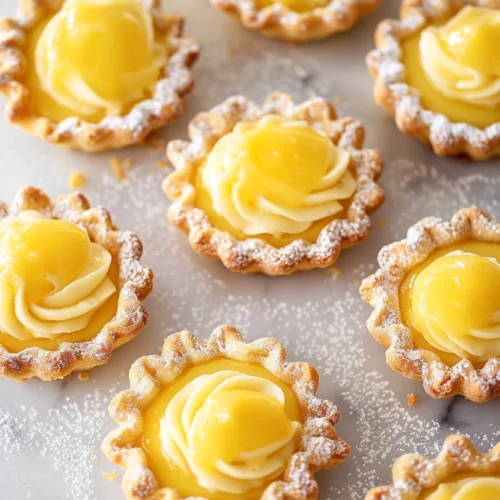 Lemon Curd Tartlets