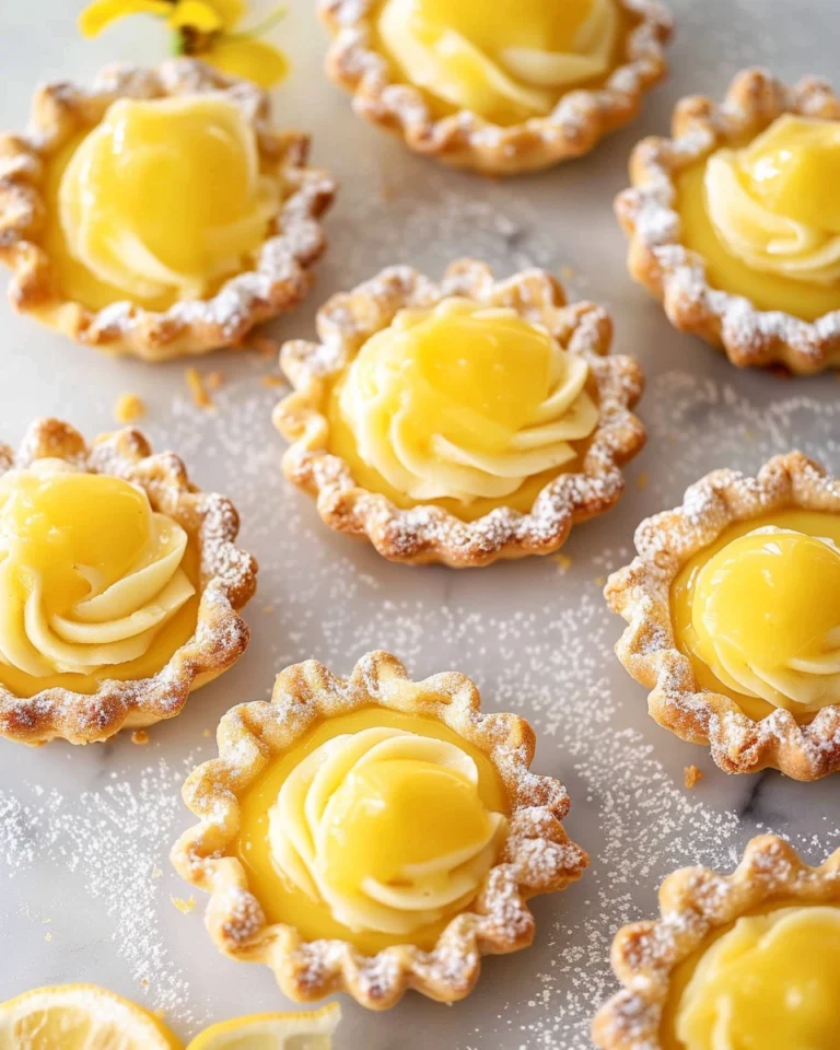 Lemon Curd Tartlets