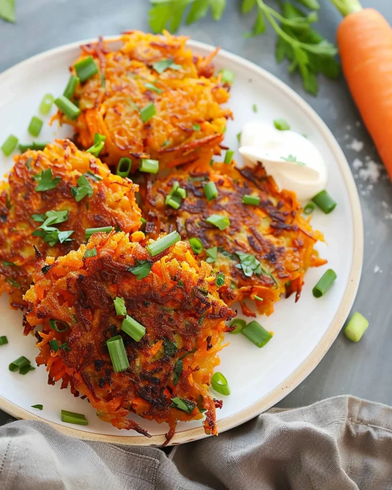 Carrot Fritters