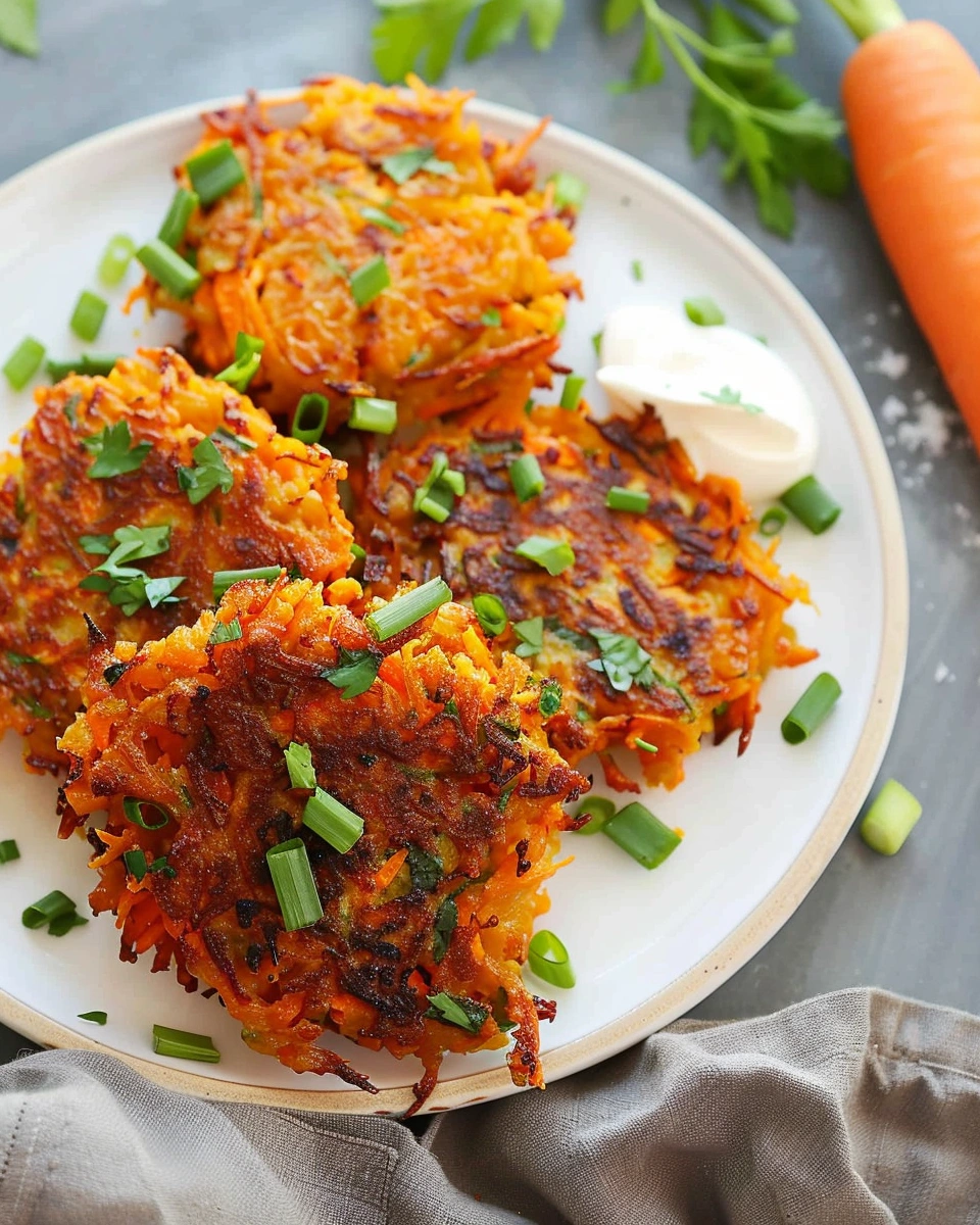 Carrot Fritters