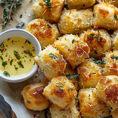 Parmesan Bread Bites