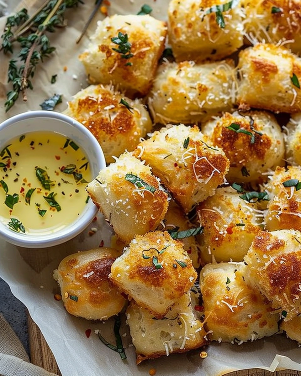 Parmesan Bread Bites