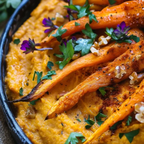 Roasted Carrot and White Bean Dip